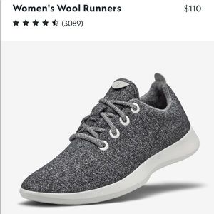Allbirds Wool Runners Grey sz6.5